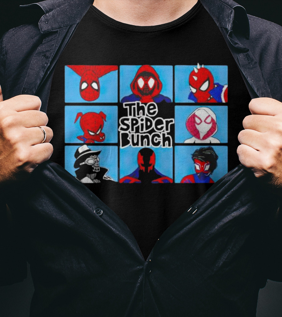 The Spider Bunch Spider-Man Faces Collection T-Shirt