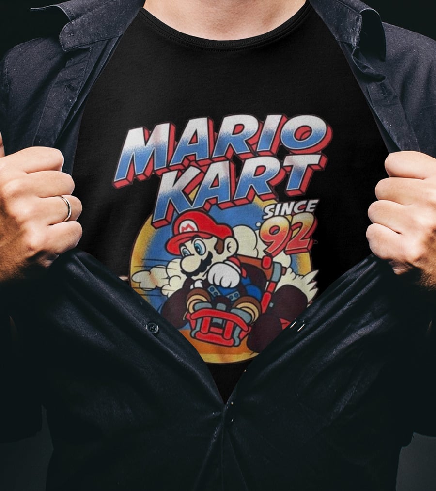 Mario Kart Racing Adventure Since 92 T-Shirt