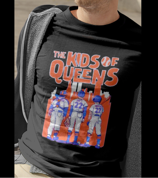 Francisco Alvarez Brett Baty Mark Vientos The Kids Of Queens New York Mets Players T-Shirt