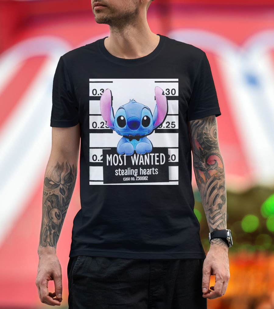 Stitch Most Wanted Stealing Hearts Case No. 2568962 T-Shirt