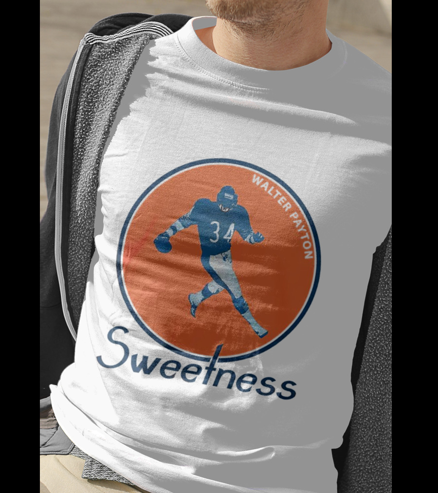 Walter Payton Sweetness Chicago Bears Chitown Football T-Shirt