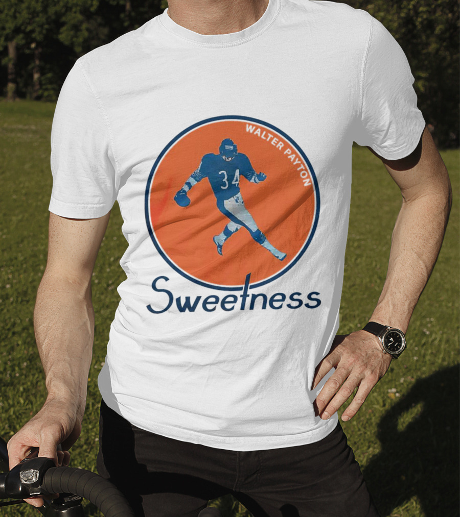Walter Payton Sweetness Chicago Bears Chitown Football T-Shirt