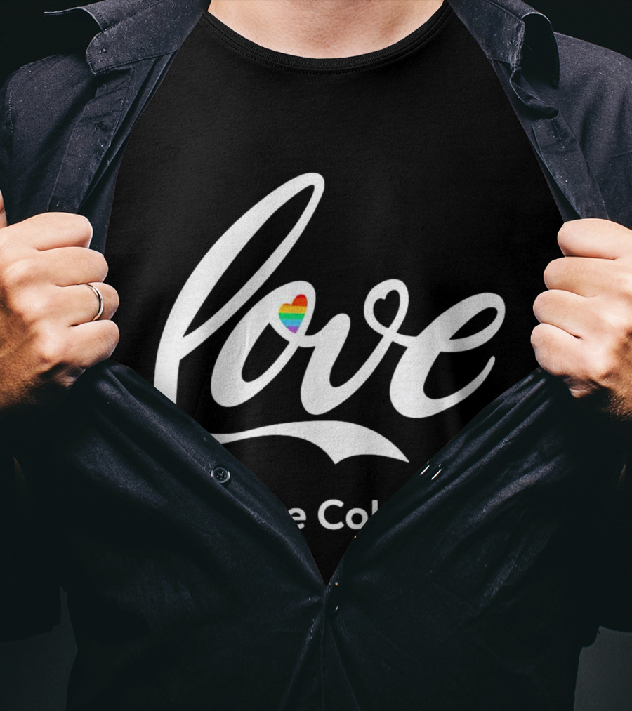 Love Heart We Are Colorful T-Shirt