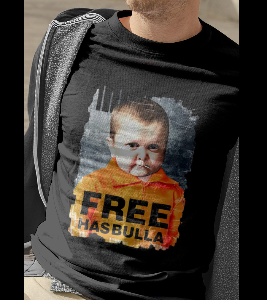 Hasbulla Magomedov Free Hasbulla Orange Jumpsuit T-Shirt