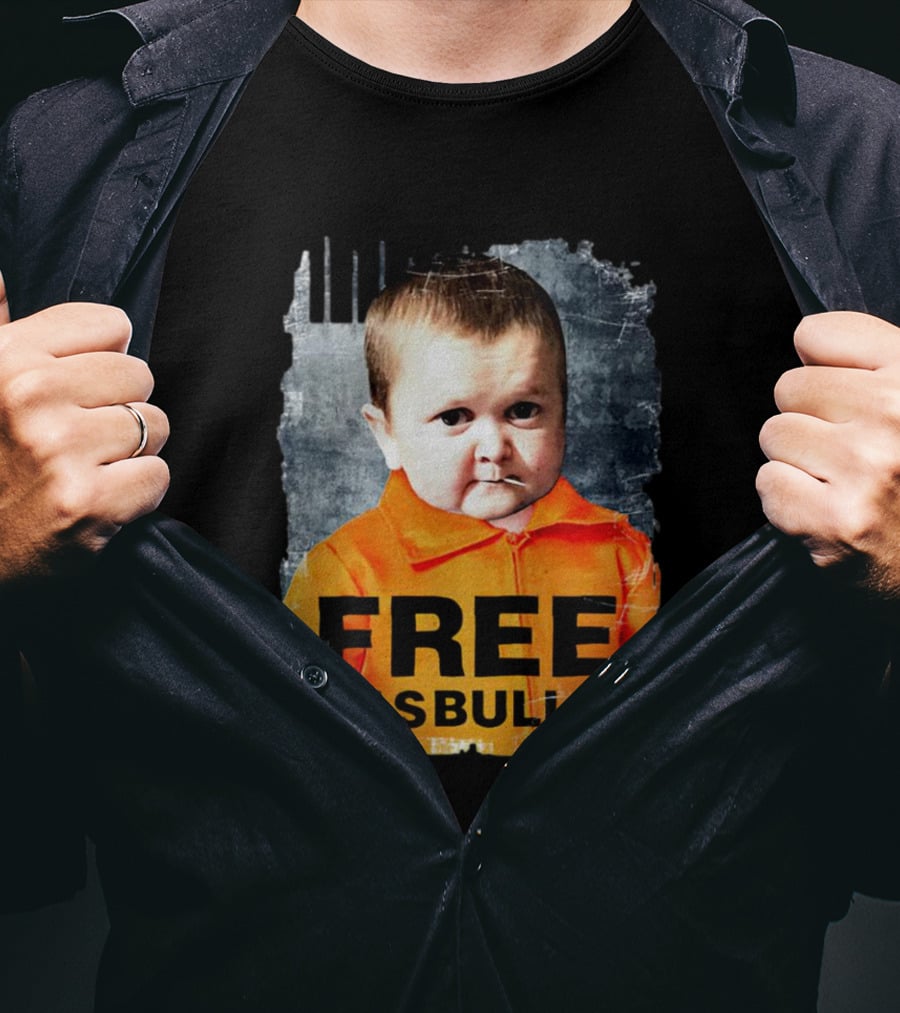 Hasbulla Magomedov Free Hasbulla Orange Jumpsuit T-Shirt