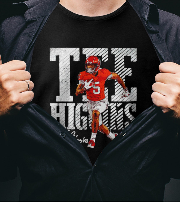 Tee Higgins NFLPA Cincinnati Football Signature T-Shirt