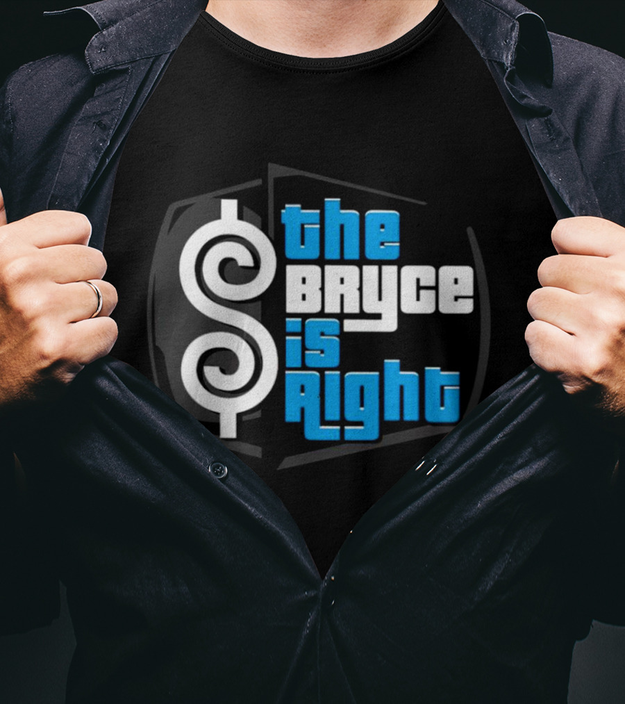The Bryce Is Right Retro Game Show T-Shirt