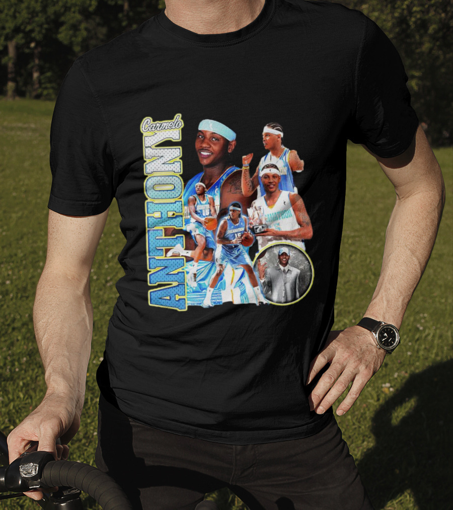 Carmelo Anthony Denver Basketball Legend T-Shirt