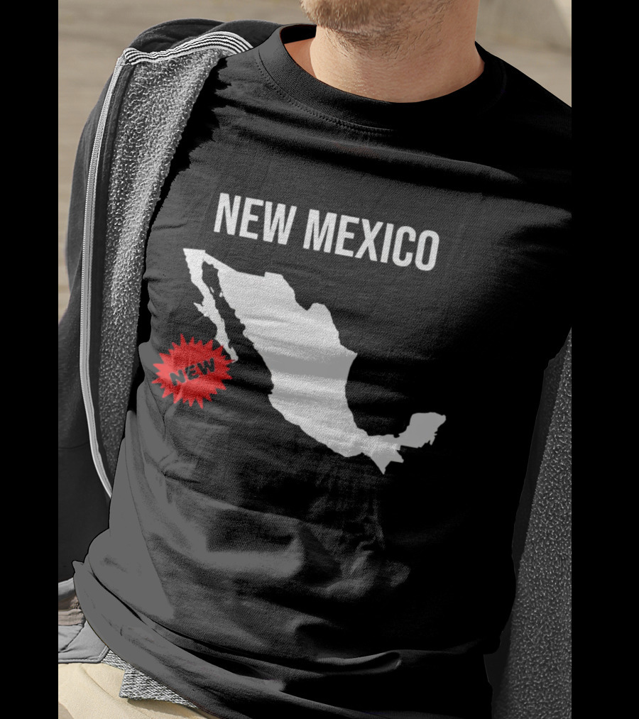 New Mexico New Map T-Shirt