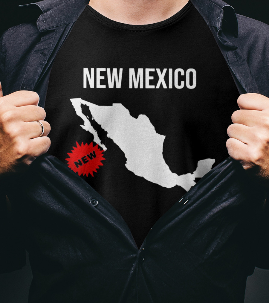 New Mexico New Map T-Shirt