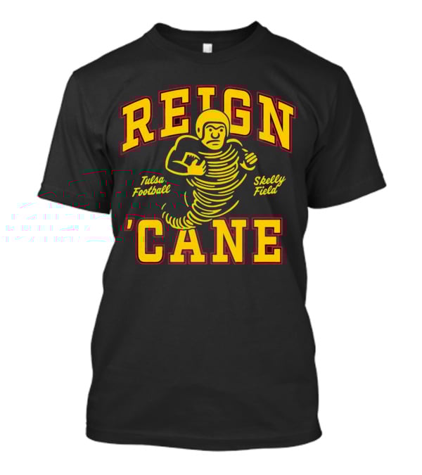 Tulsa Football Skelly Field Reign 'Cane T-Shirt