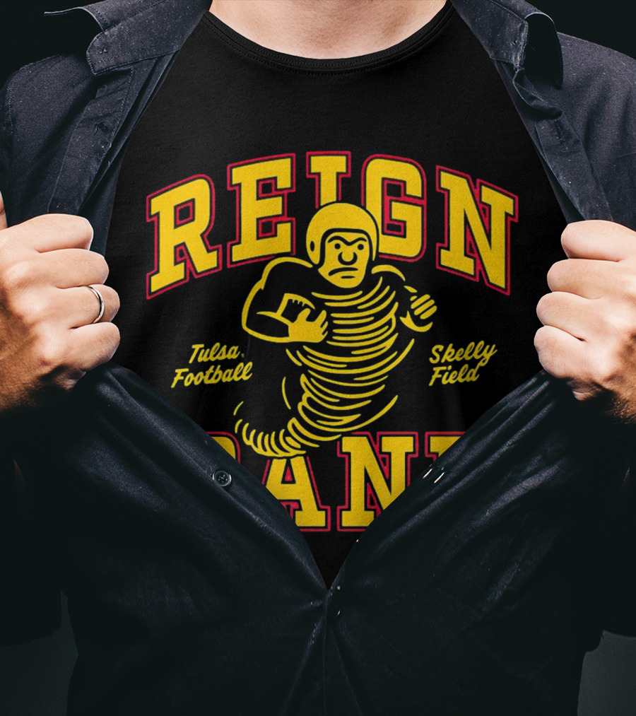 Tulsa Football Skelly Field Reign 'Cane T-Shirt