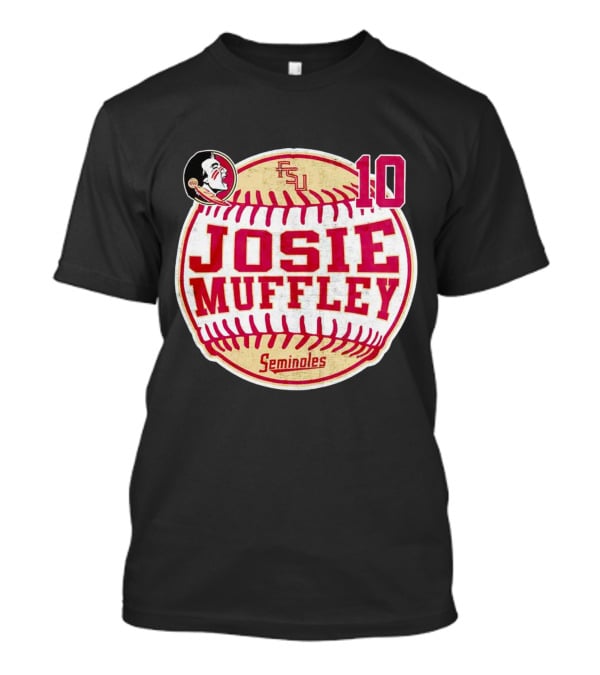 Florida State Seminoles Josie Muffley FSU Softball 10 T-Shirt