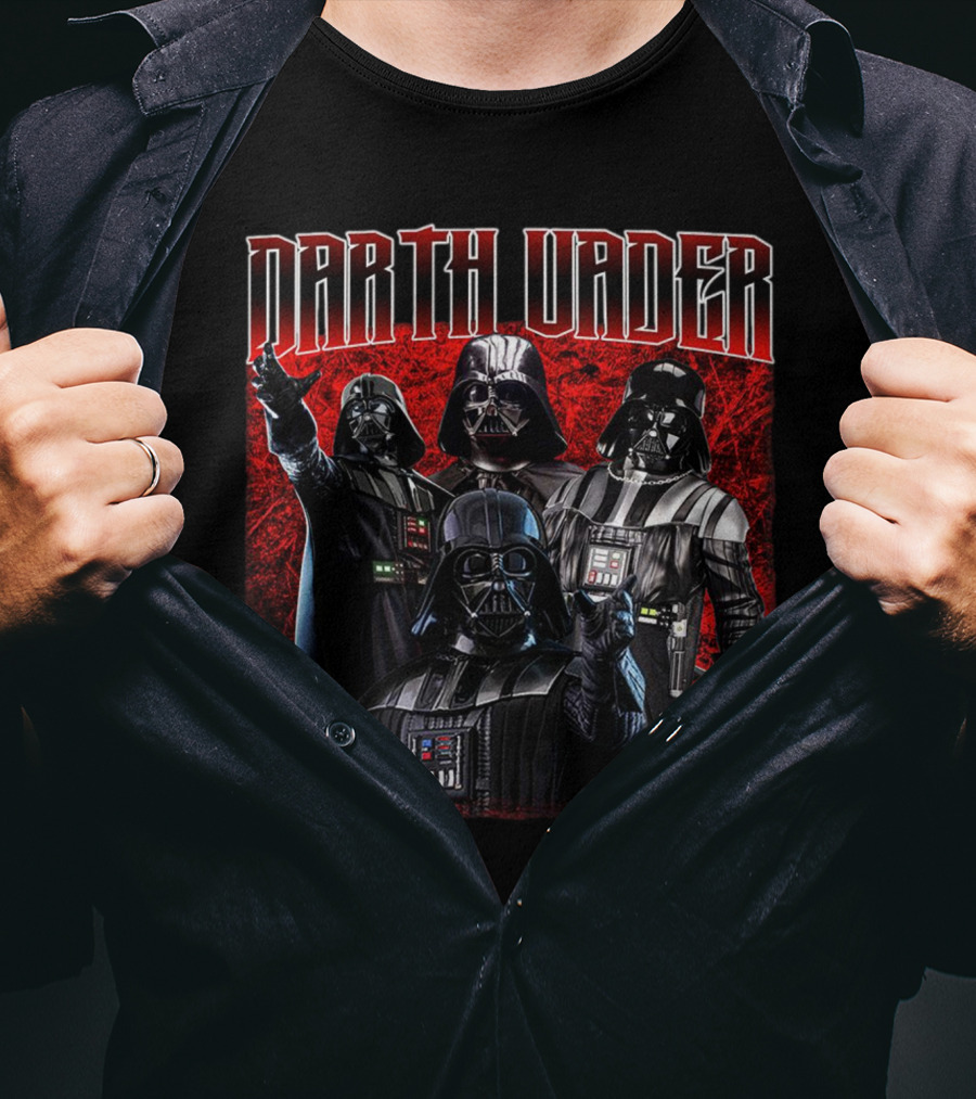 Darth Vader Four Iconic Sith Lords Group Pose T-Shirt