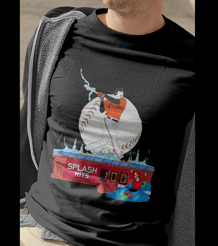 Splash Hits 100 McCovey Cove Baseball Kayaks T-Shirt