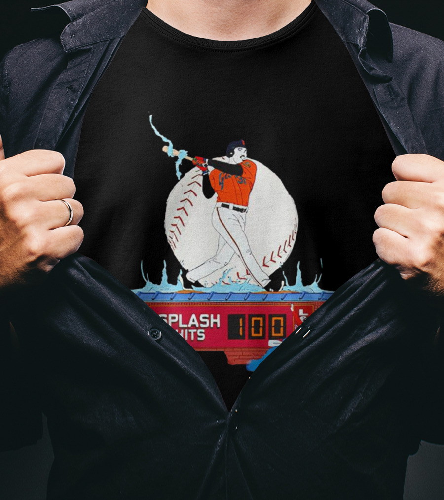 Splash Hits 100 McCovey Cove Baseball Kayaks T-Shirt