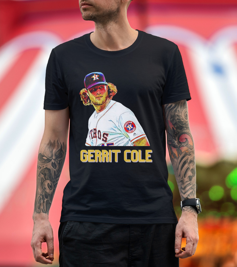 Gerrit Cole Astros Houston Baseball Player T-Shirt
