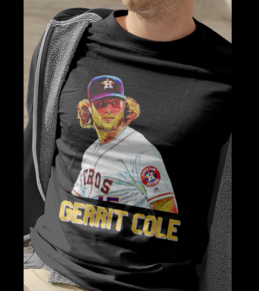 Gerrit Cole Astros Houston Baseball Player T-Shirt