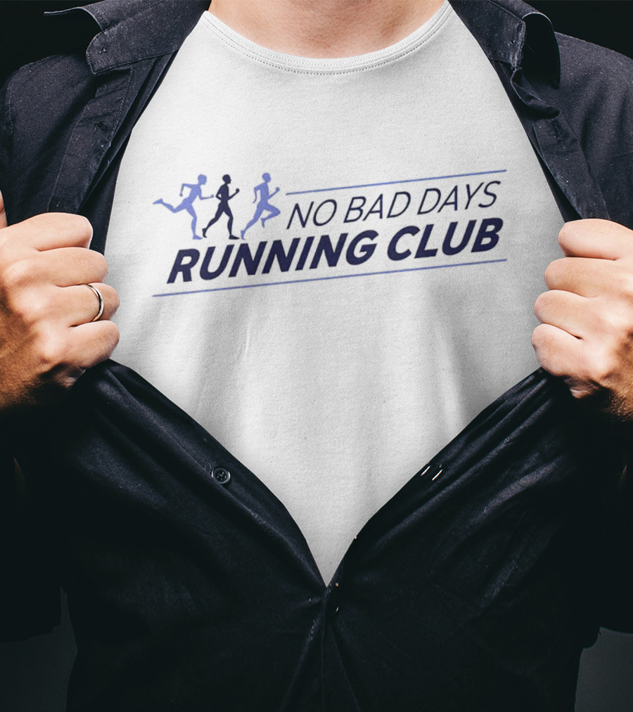 No Bad Days Running Club Runners In Motion T-Shirt