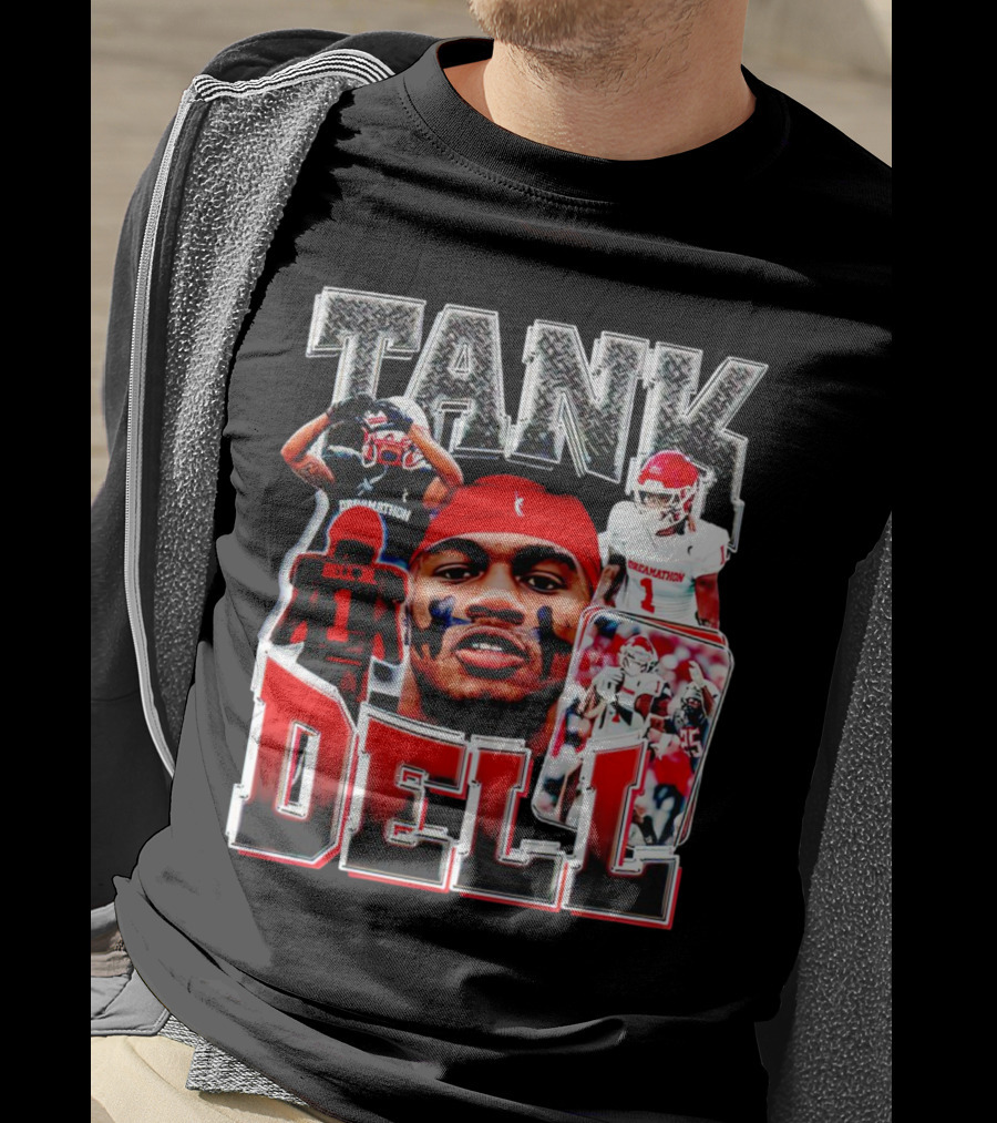 Tank Dell Breakaway Football Legend Vintage Action T-Shirt