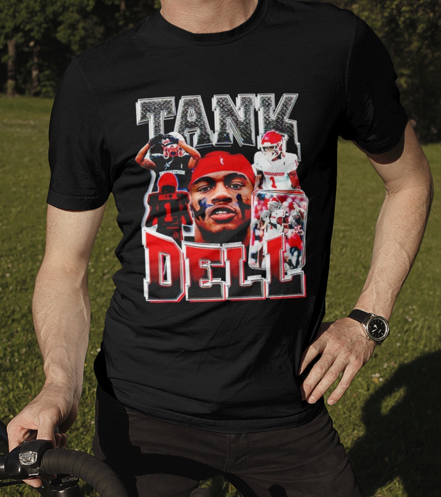 Tank Dell Breakaway Football Legend Vintage Action T-Shirt