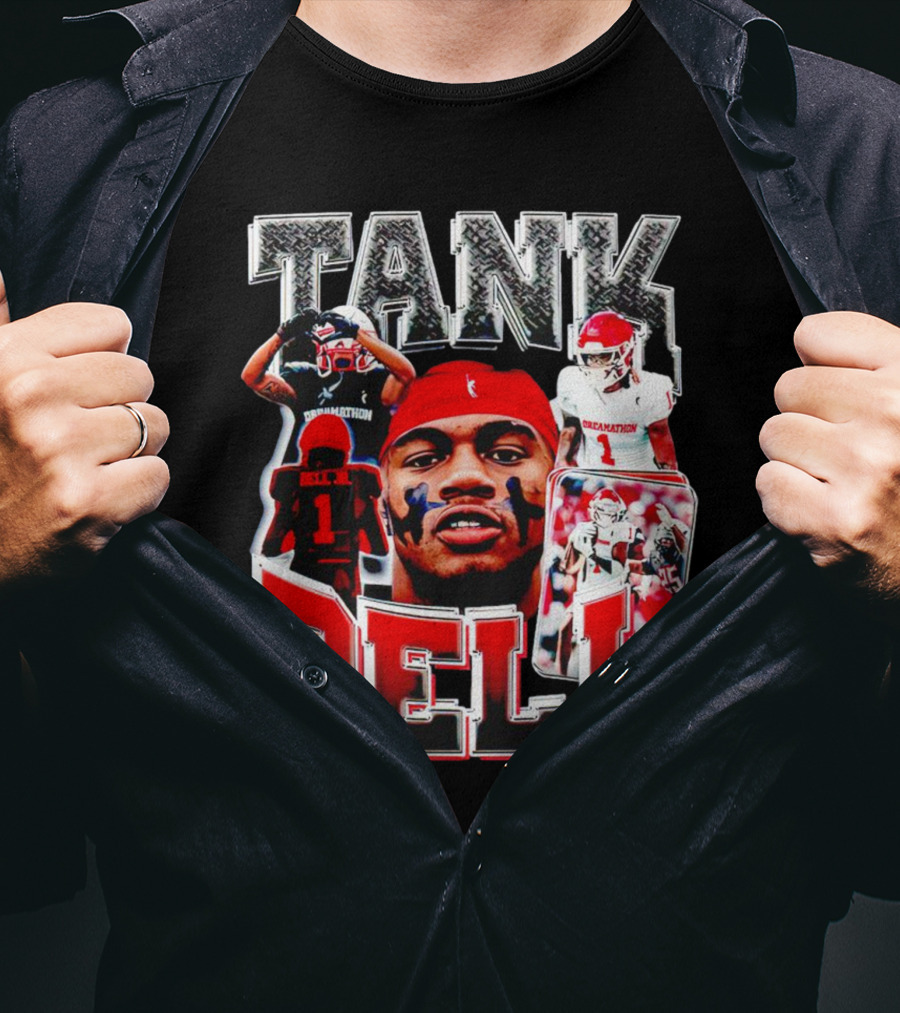 Tank Dell Breakaway Football Legend Vintage Action T-Shirt