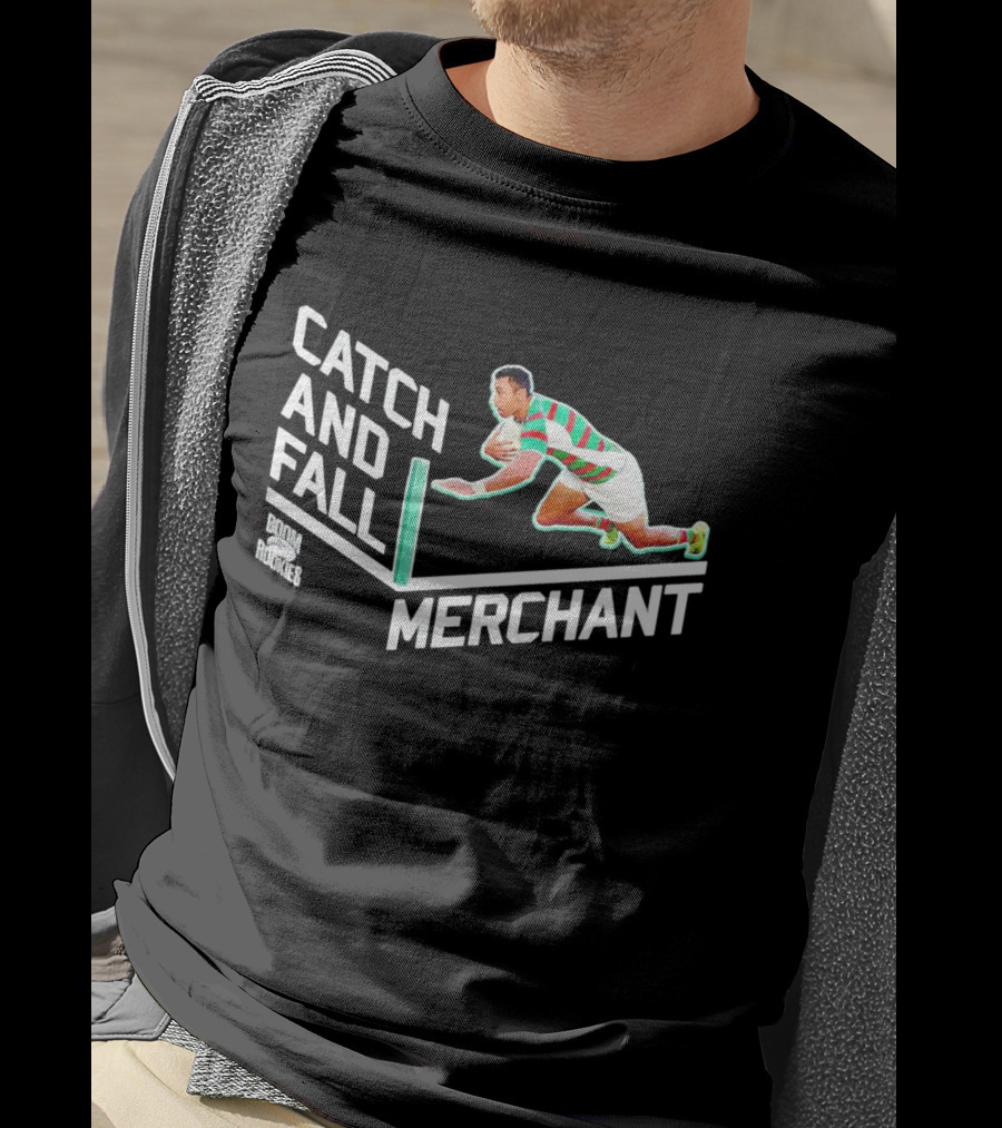 Catch And Fall Merchant Alex Johnston Boom Rookies T-Shirt