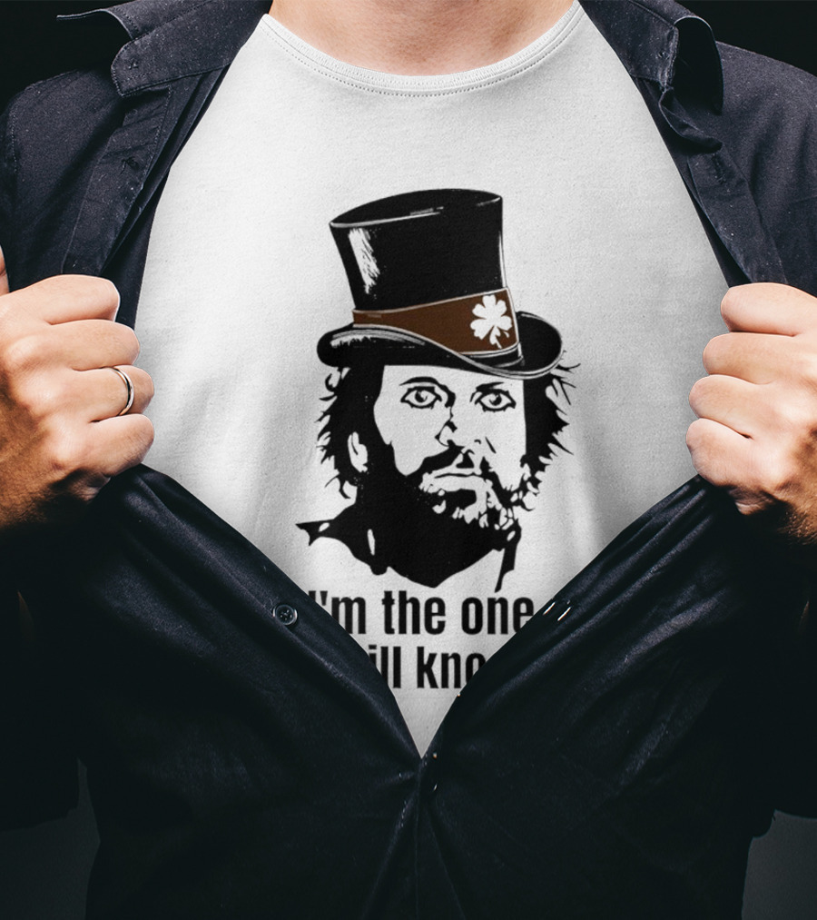 I'm The One Who Will Knock Me Top Hat T-Shirt