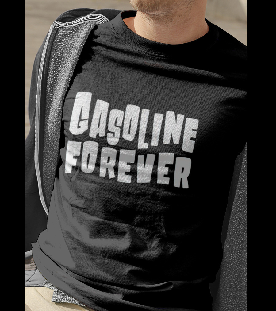 Gasoline Forever Block T-Shirt