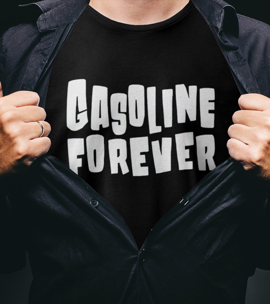 Gasoline Forever Block T-Shirt