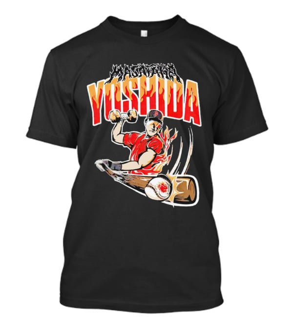 Masataka Yoshida Baseball Fireball Swinging Athlete T-Shirt