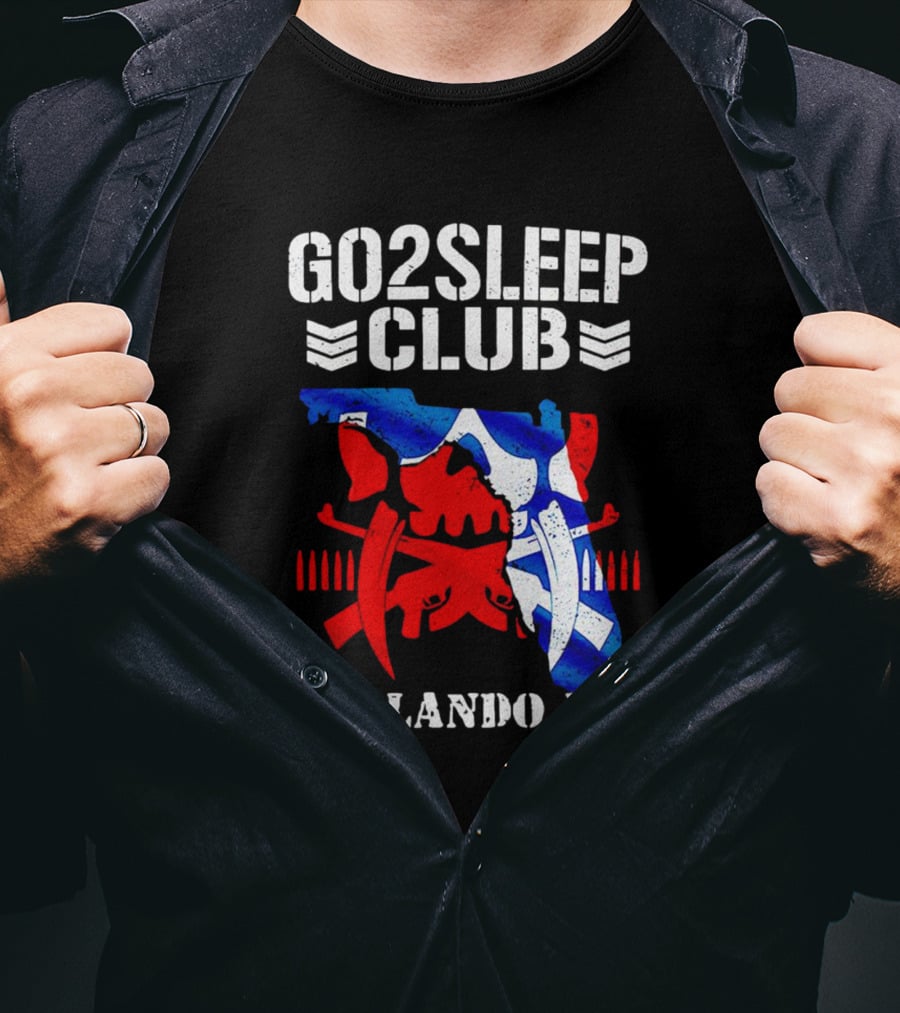 Go2Sleep Club Florida Theme Orlando FL Kenta T-Shirt