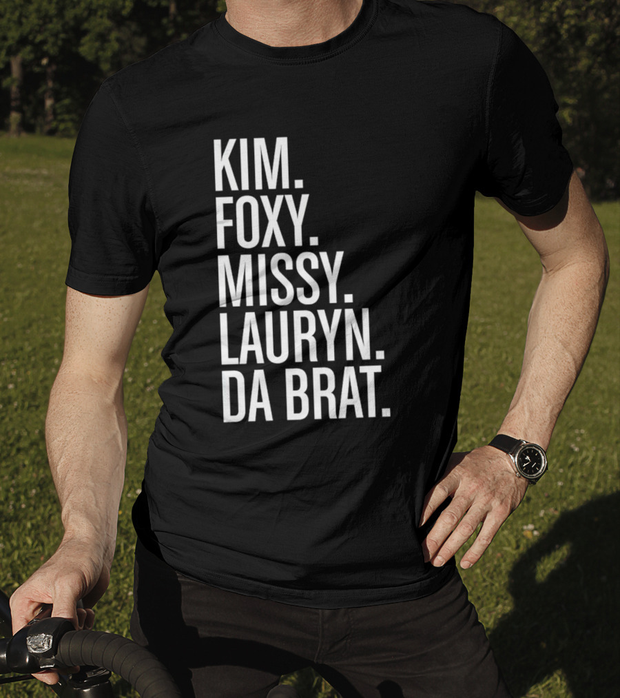Kim Foxy Missy Lauryn Da Brat Legends Combo T-Shirt