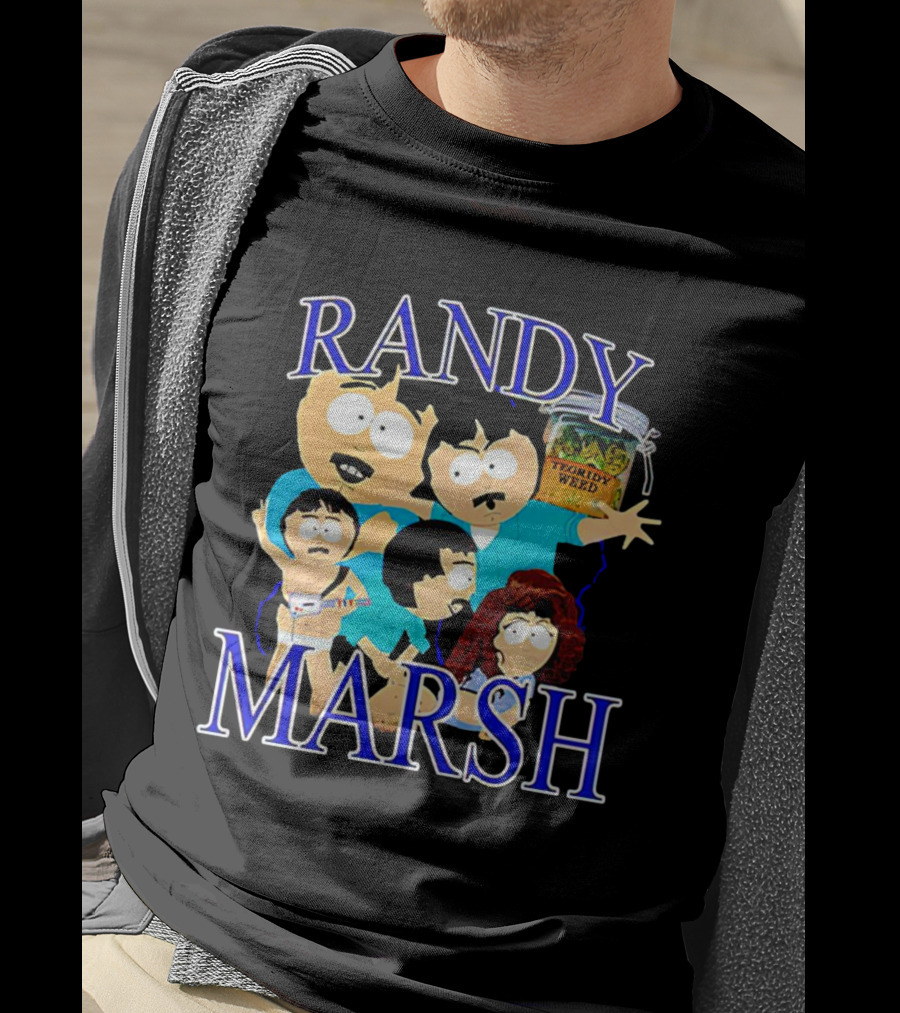 Randy Marsh Tegridy Weed South Park Fan T-Shirt