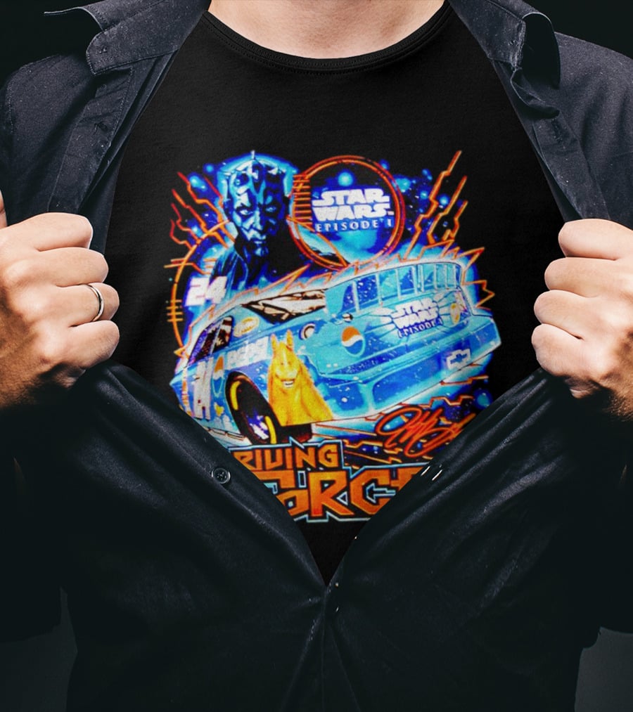 Star Wars Episode I Racing Driving Force Pepsi Frito Lay T-Shirt