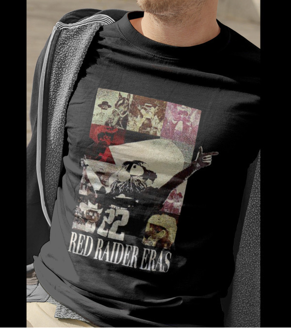 Red Raider Eras Texas Tech Block Chain T-Shirt