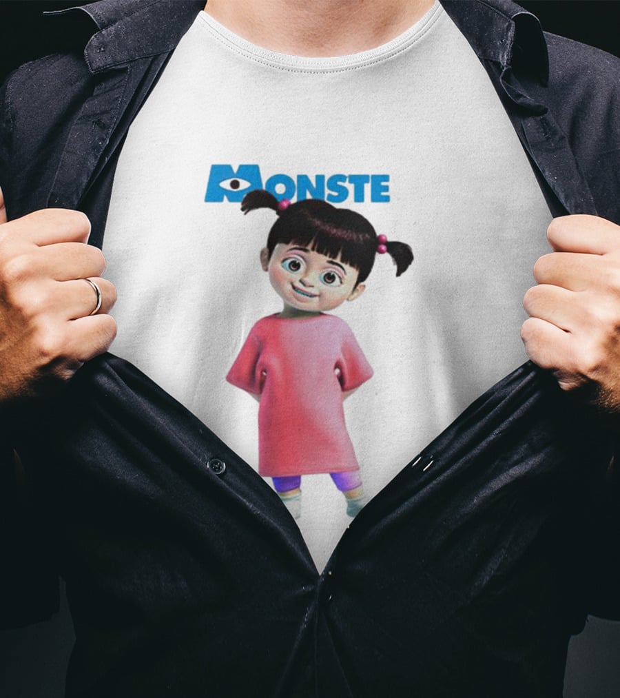 Boo Monsters Monste Pixar Animation Character T-Shirt