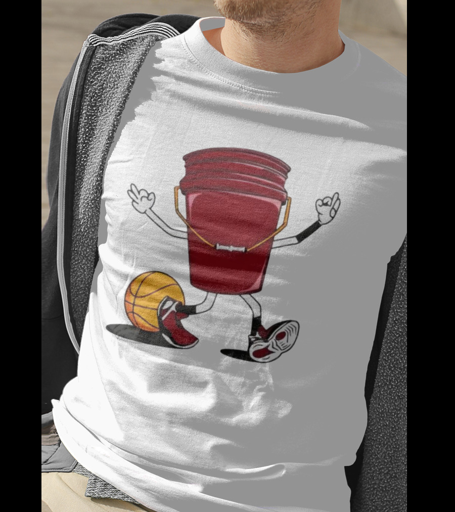 Jimmy Butler Miami Heat Basketball Bucket Character T-Shirt