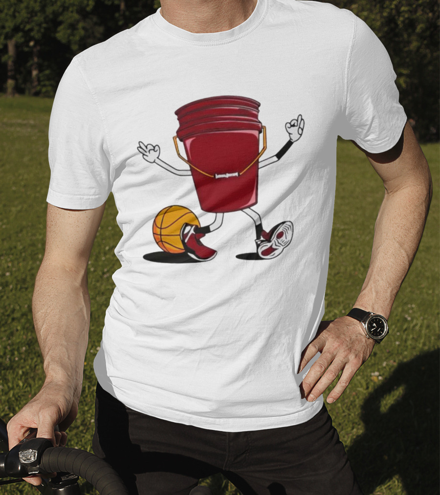 Jimmy Butler Miami Heat Basketball Bucket Character T-Shirt