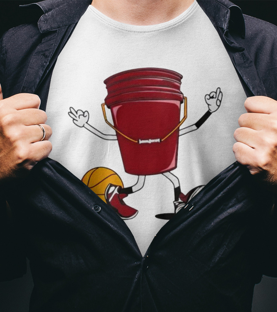 Jimmy Butler Miami Heat Basketball Bucket Character T-Shirt