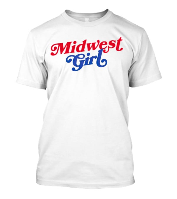 Midwest Girl Red Blue T-Shirt
