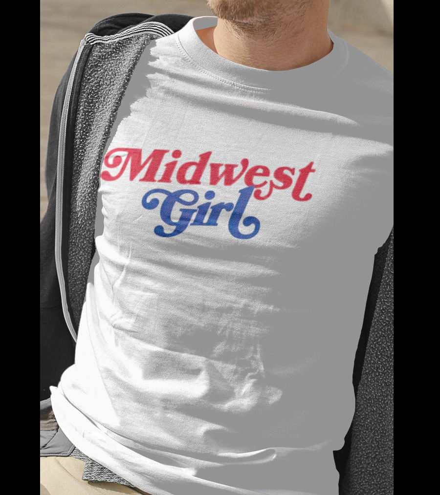 Midwest Girl Red Blue T-Shirt