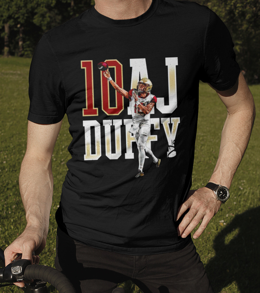 Aj Duffy 10 Florida State Seminoles Football Player T-Shirt