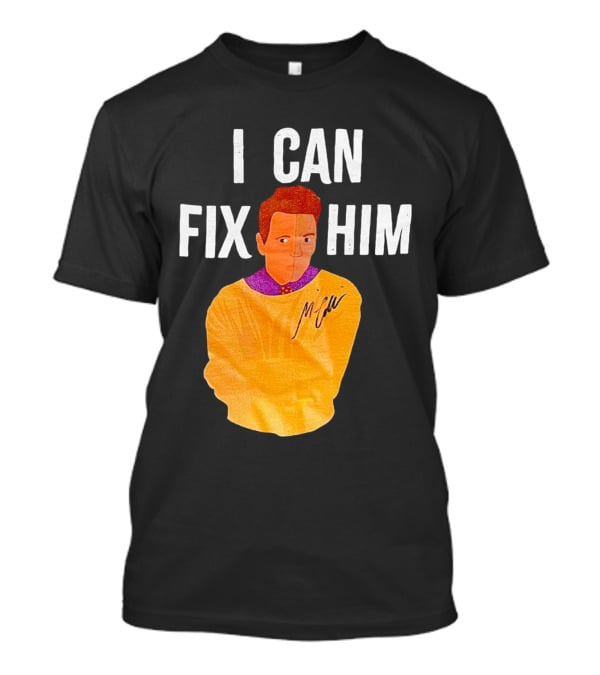 Misha Collins I Can Fix Him Orange T-Shirt