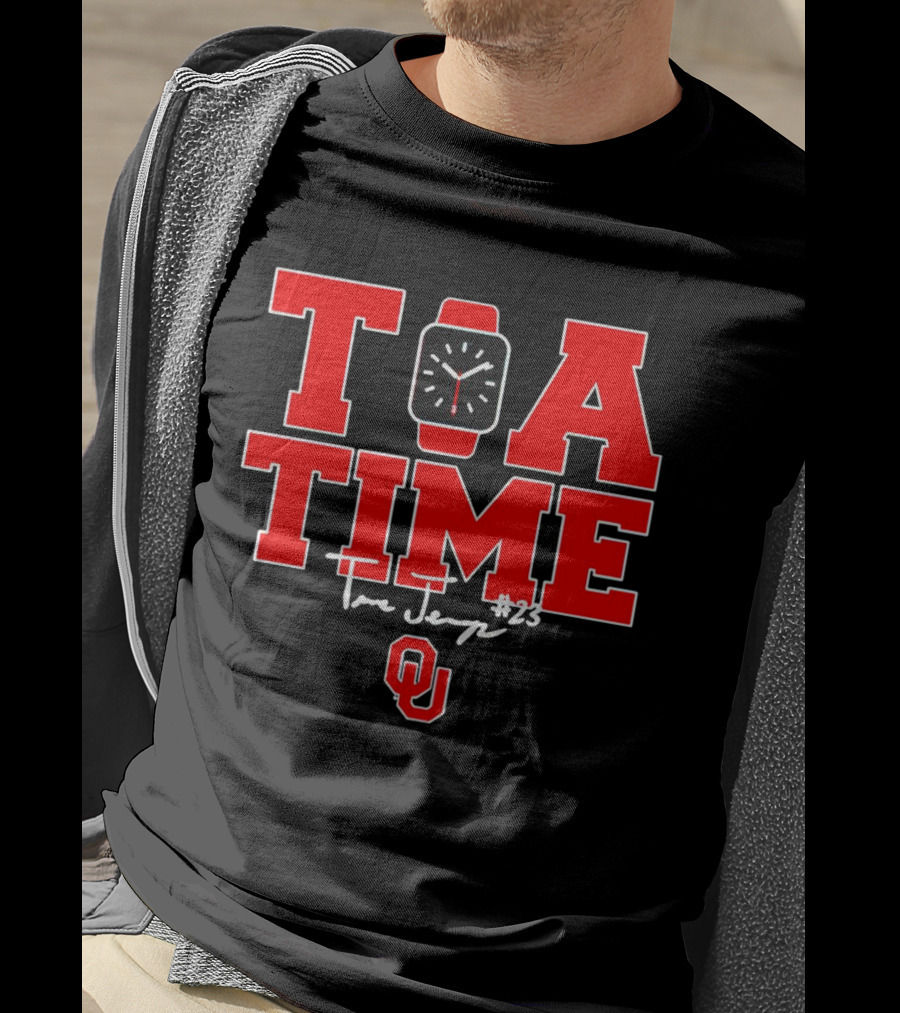 Tia Time Tiare Jennings #23 OU Oklahoma Sooners T-Shirt