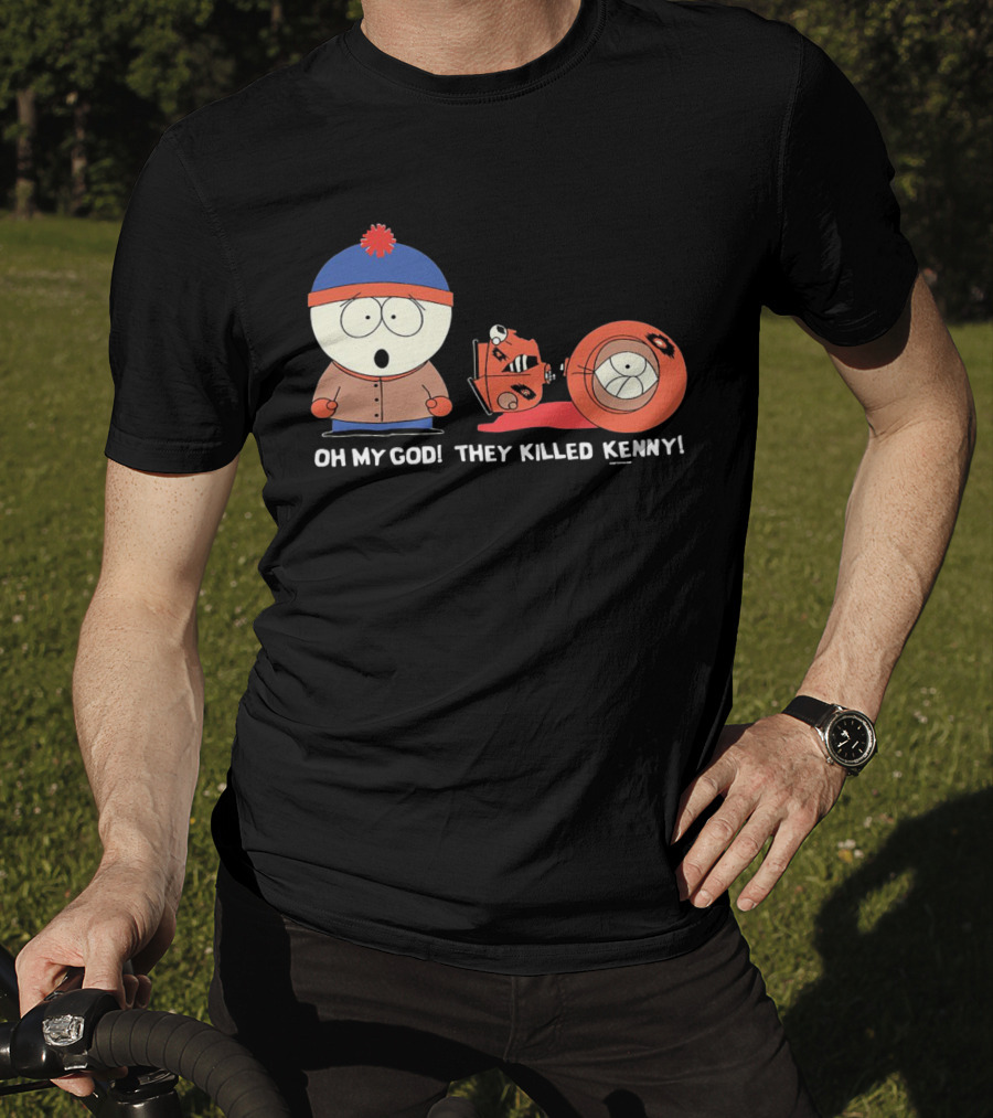 Oh My God They Killed Kenny South Park Classic Scene T-Shirt
