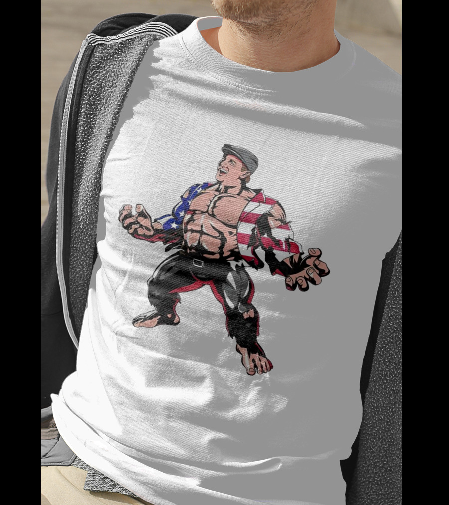Bryson DeChambeau Hulk American Flag Transformation T-Shirt