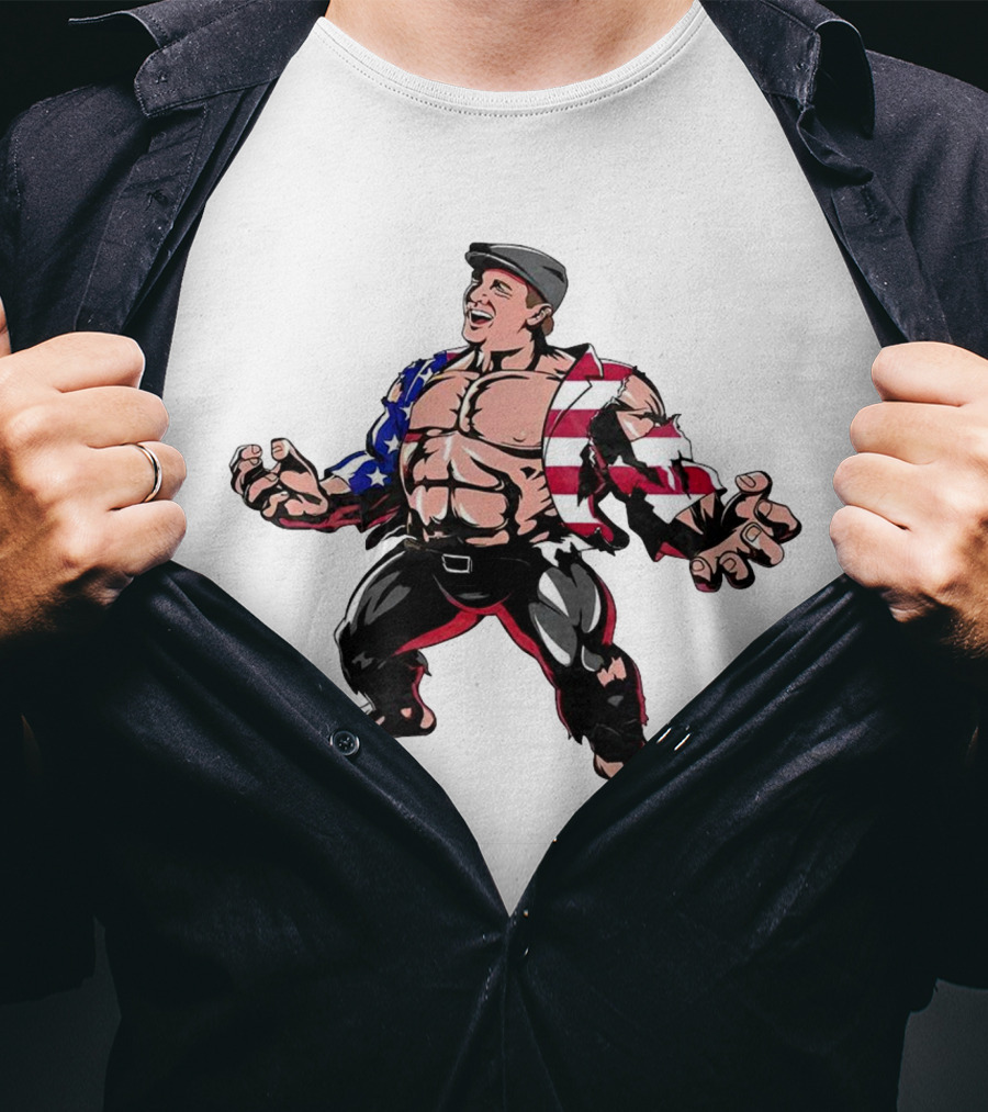 Bryson DeChambeau Hulk American Flag Transformation T-Shirt