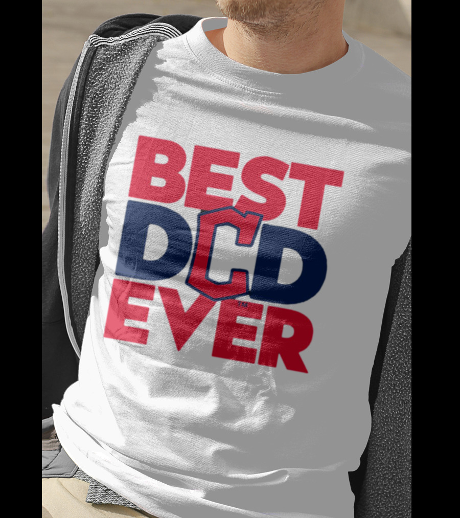 Best Dad Ever MLB Cleveland Guardians T-Shirt