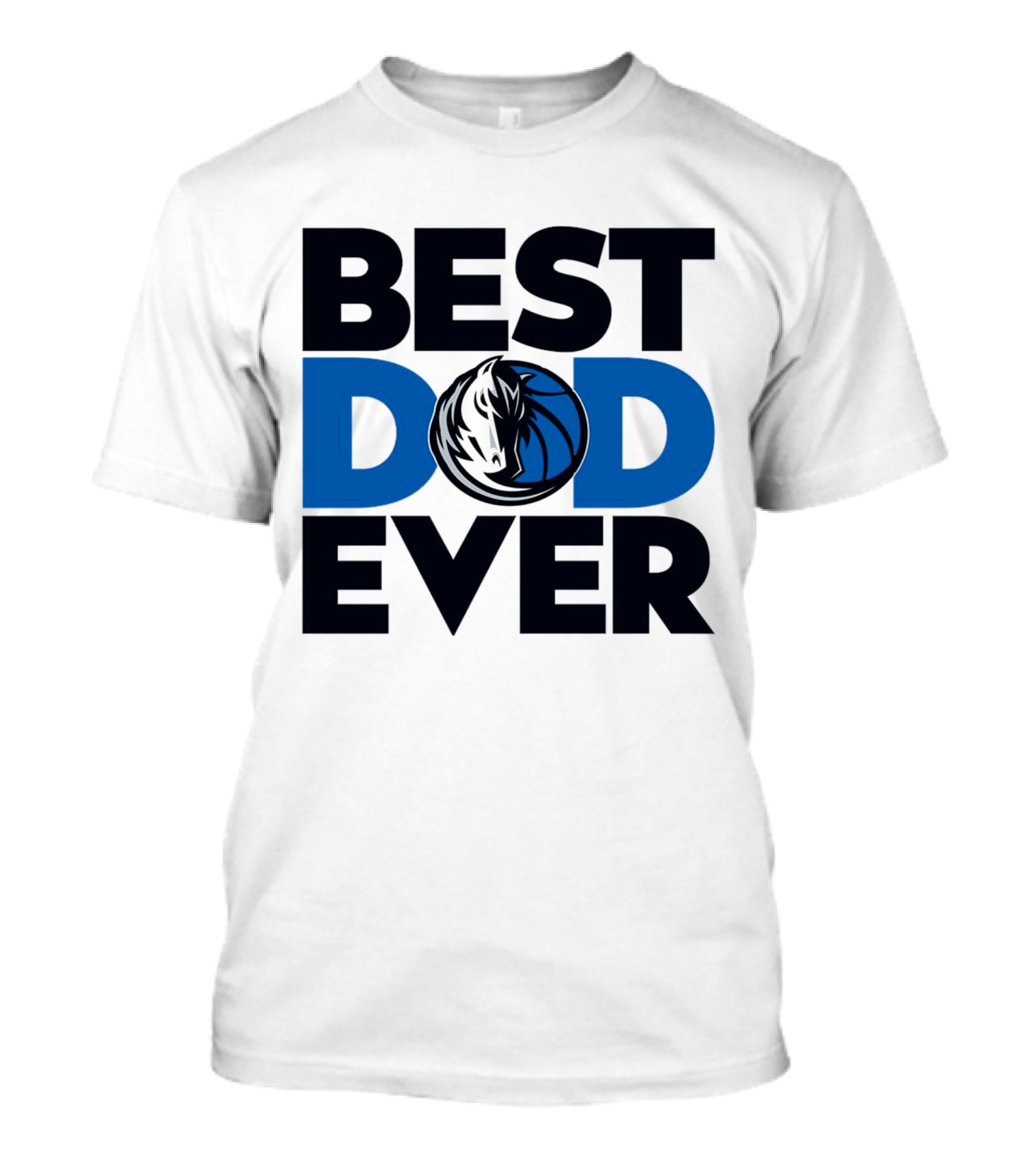 Best Dad Ever NBA Dallas Mavericks T-Shirt